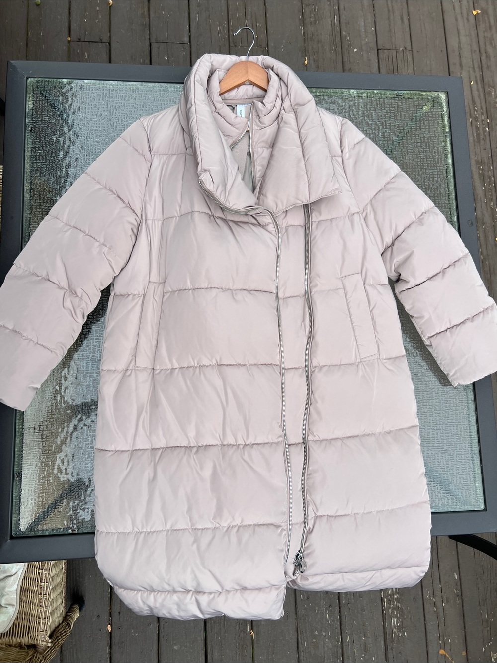 MNG by Mango Women’s Water-Repellent Long Puffer Coat